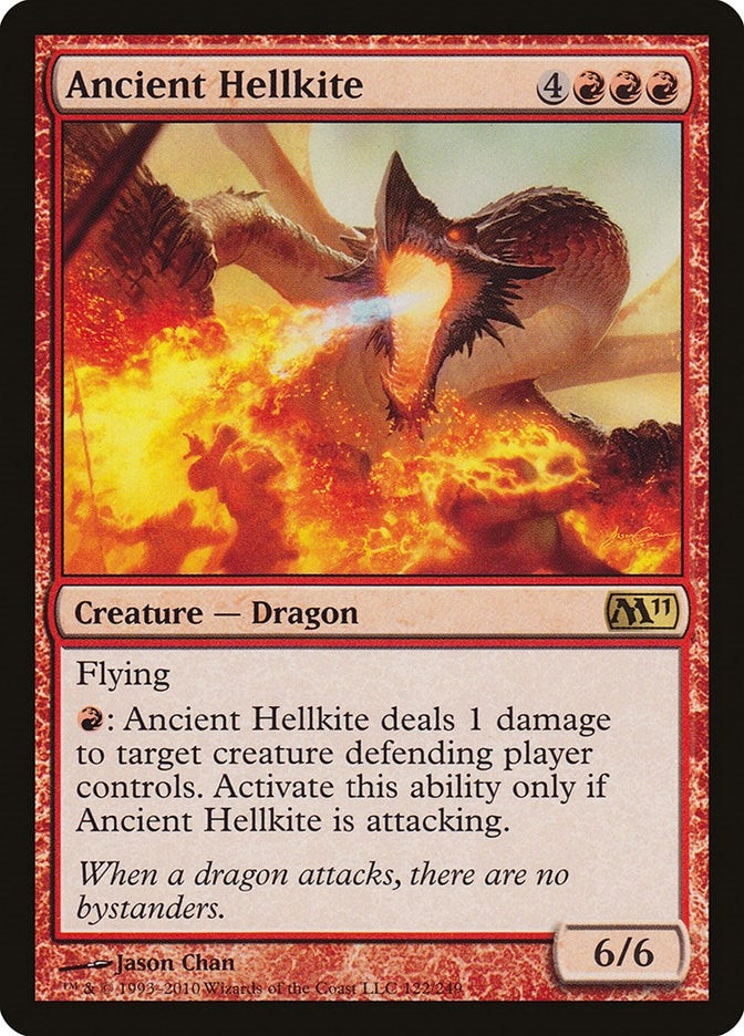 Image for Ancient Hellkite (Magic 2011 (M11)) (122) - Magic: The Gathering