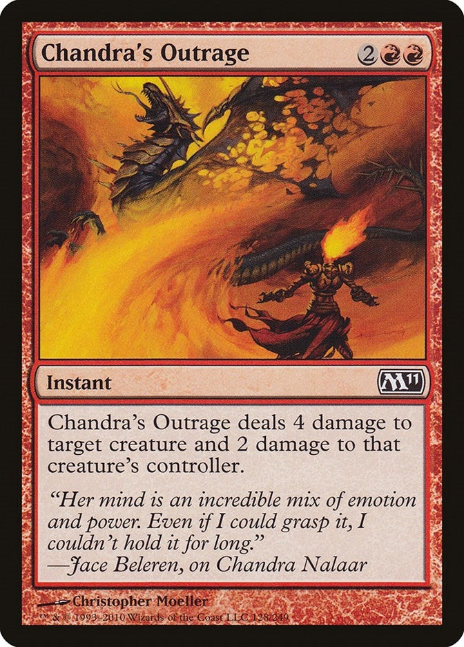 Image for Chandra's Outrage (Magic 2011 (M11)) (128) - Magic: The Gathering