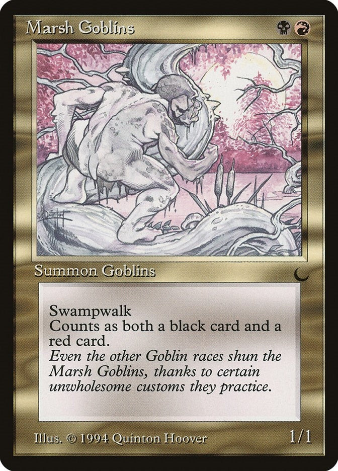 Image for Marsh Goblins (The Dark) - Magic: The Gathering