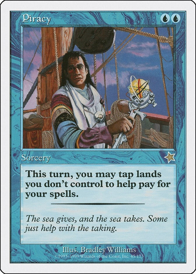 Image for Piracy (Starter 1999) (45) - Magic: The Gathering
