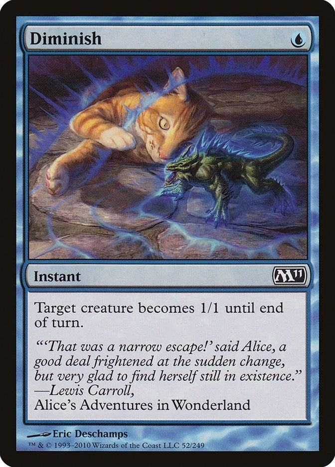 Image for Diminish (Magic 2011 (M11)) (52) - Magic: The Gathering