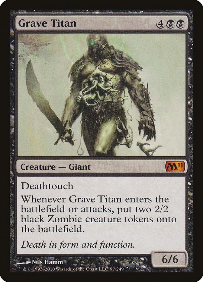 Image for Grave Titan (Magic 2011 (M11)) (97) - Magic: The Gathering