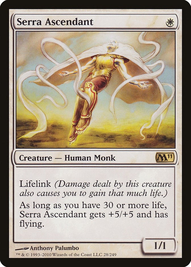 Image for Serra Ascendant (Magic 2011 (M11)) (28) - Magic: The Gathering
