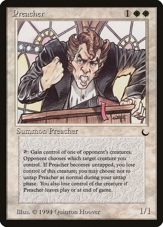 Image for Preacher (The Dark) - Magic: The Gathering