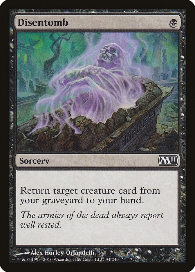 Image for Disentomb (Magic 2011 (M11)) (94) - Magic: The Gathering