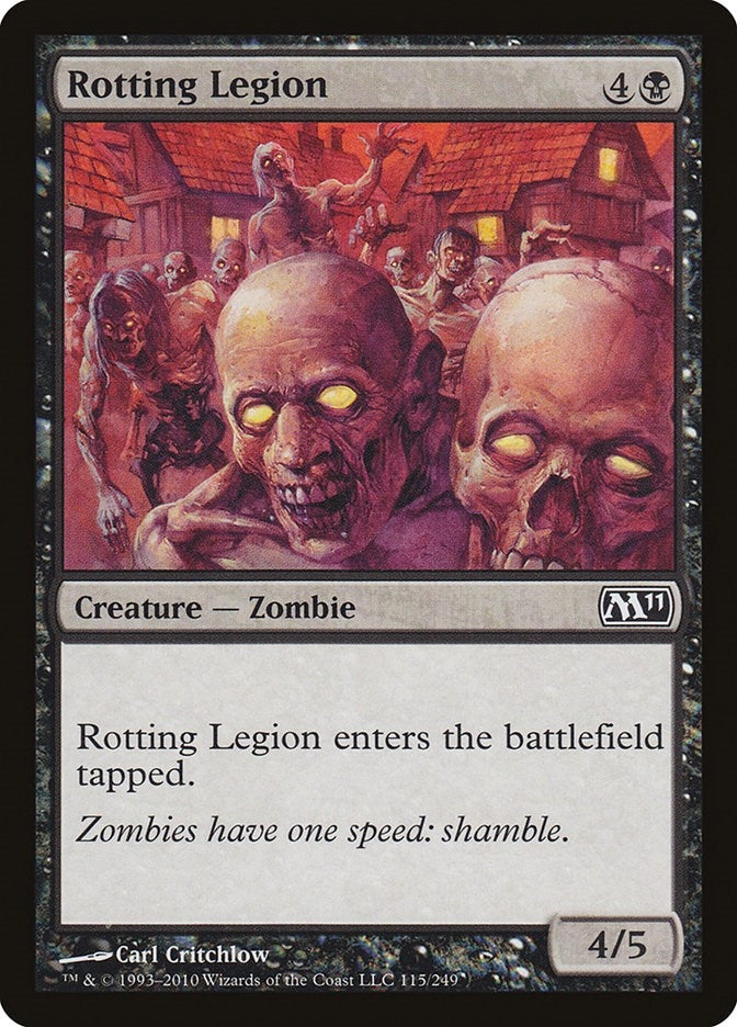 Image for Rotting Legion (Magic 2011 (M11)) (115) - Magic: The Gathering