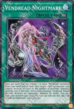 Vendread Nightmare - Flames of Destruction (Common) [FLOD-085]