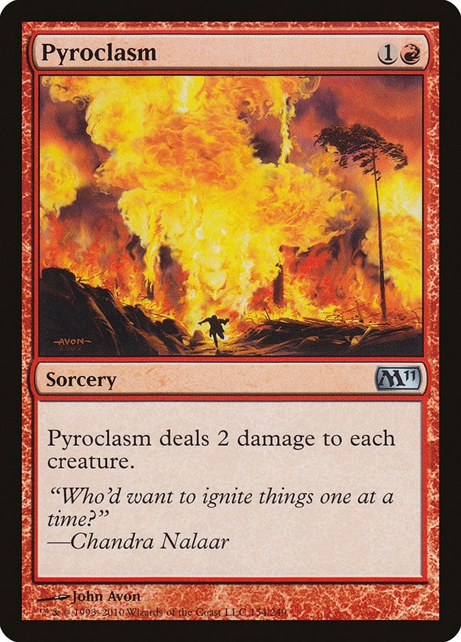 Image for Pyroclasm (Magic 2011 (M11)) (154) - Magic: The Gathering