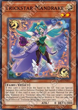 Trickstar Mandrake - Flames of Destruction (Common) [FLOD-007]