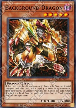 Background Dragon - Flames of Destruction (Common) [FLOD-012]