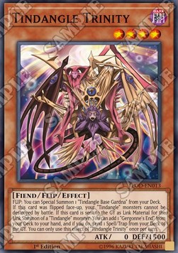 Tindangle Trinity - Flames of Destruction (Common) [FLOD-013]