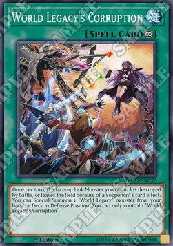 World Legacy's Corruption - Flames of Destruction (Common) [FLOD-057]