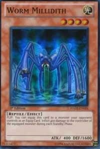 Image for Worm Millidith (Hidden Arsenal 2) (HA02-EN024) - YuGiOh