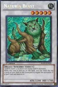 Image for Naturia Beast (Hidden Arsenal 2) (HA02-EN026) - YuGiOh