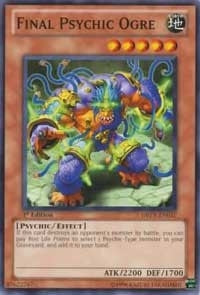 Image for Final Psychic Ogre (Duelist Revolution) (DREV-EN037) - YuGiOh