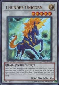 Image for Thunder Unicorn (Duelist Revolution) (DREV-EN040) - YuGiOh