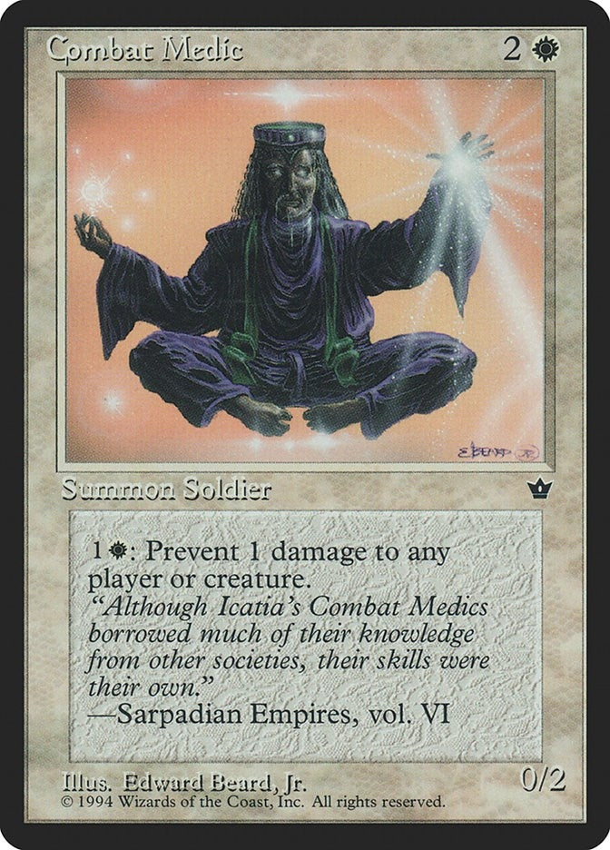 Image for Combat Medic (Beard, Jr.) (Fallen Empires) - Magic: The Gathering