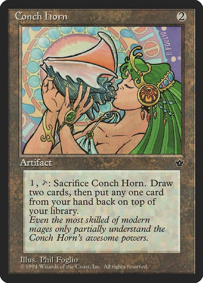 Image for Conch Horn (Fallen Empires) - Magic: The Gathering