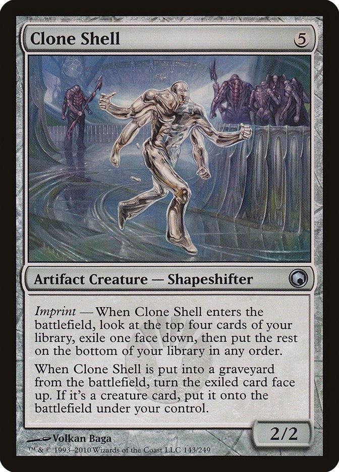 Image for Clone Shell (Scars of Mirrodin) (143) - Magic: The Gathering