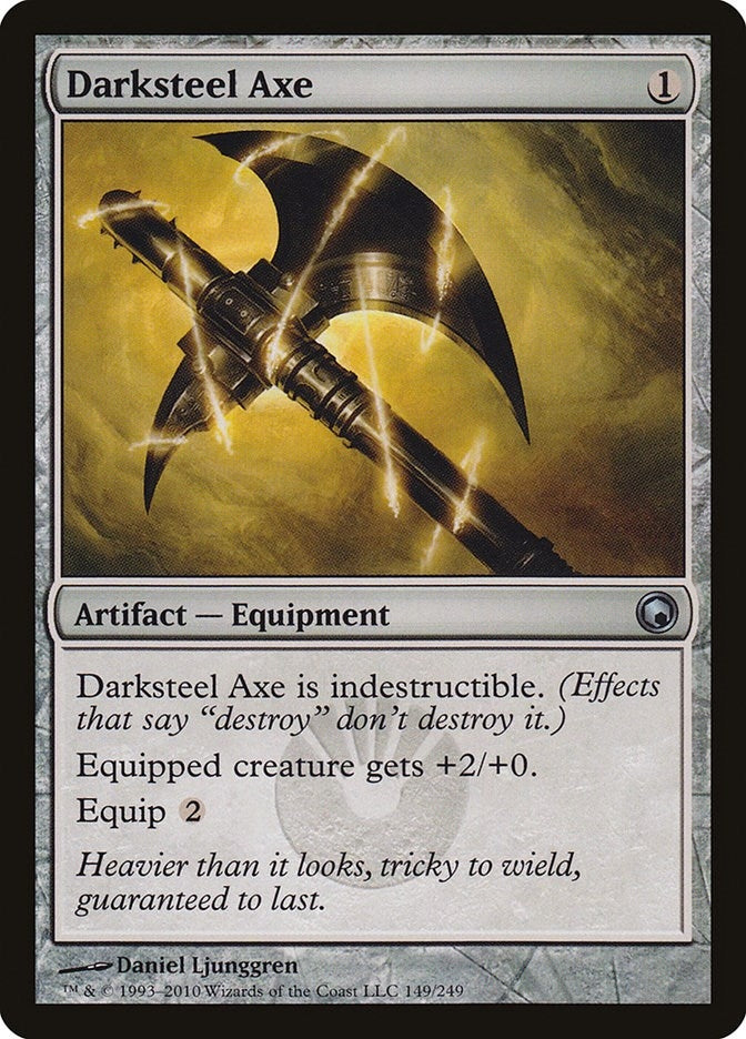 Image for Darksteel Axe (Scars of Mirrodin) (149) - Magic: The Gathering