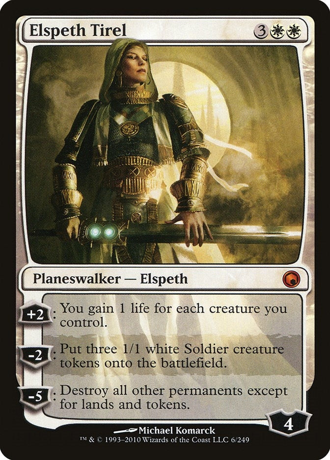 Image for Elspeth Tirel (Scars of Mirrodin) (6) - Magic: The Gathering