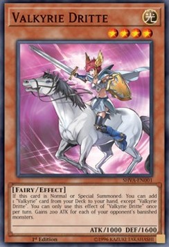Valkyrie Dritte - Shadows in Valhalla (Super Rare) [SHVA-001]