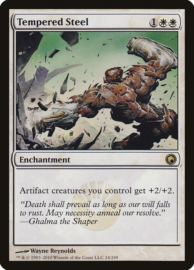 Image for Tempered Steel (Scars of Mirrodin) (24) - Magic: The Gathering
