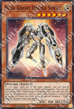 Mekk-Knight Orange Sunset - 2018 Mega-Tin Mega Pack (Common) [MP18-179]