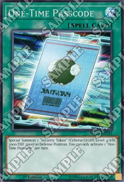 One-Time Passcode - 2018 Mega-Tin Mega Pack (Rare) [MP18-141]