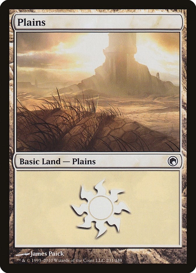 Image for Plains (231) (Scars of Mirrodin) (231) - Magic: The Gathering