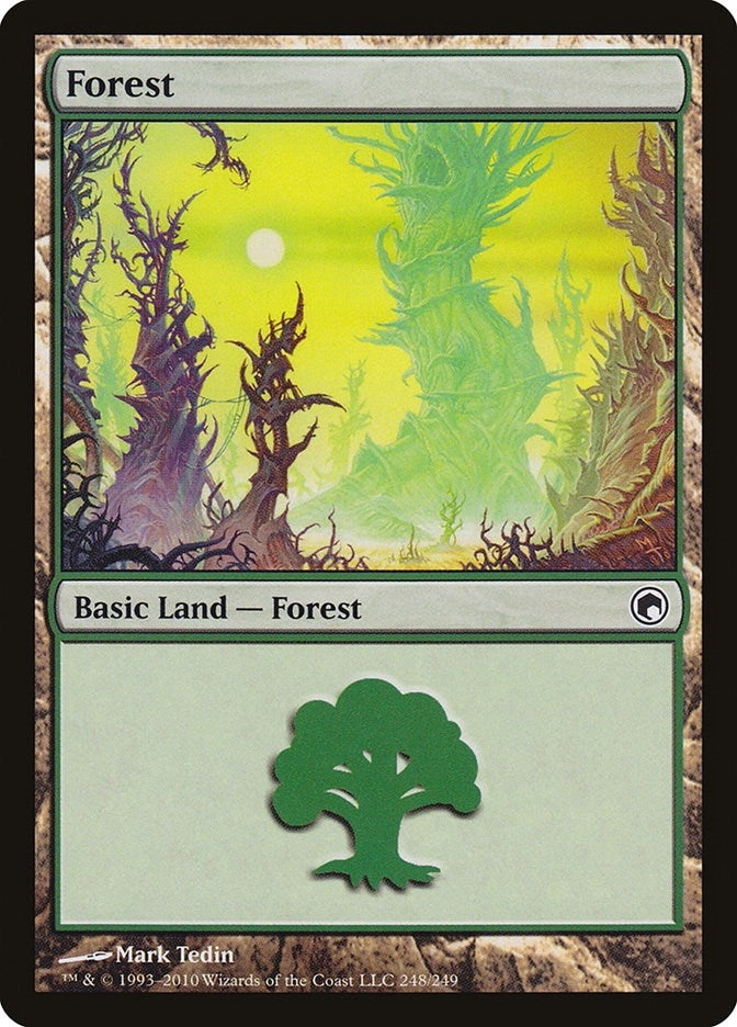Image for Forest (248) (Scars of Mirrodin) (248) - Magic: The Gathering