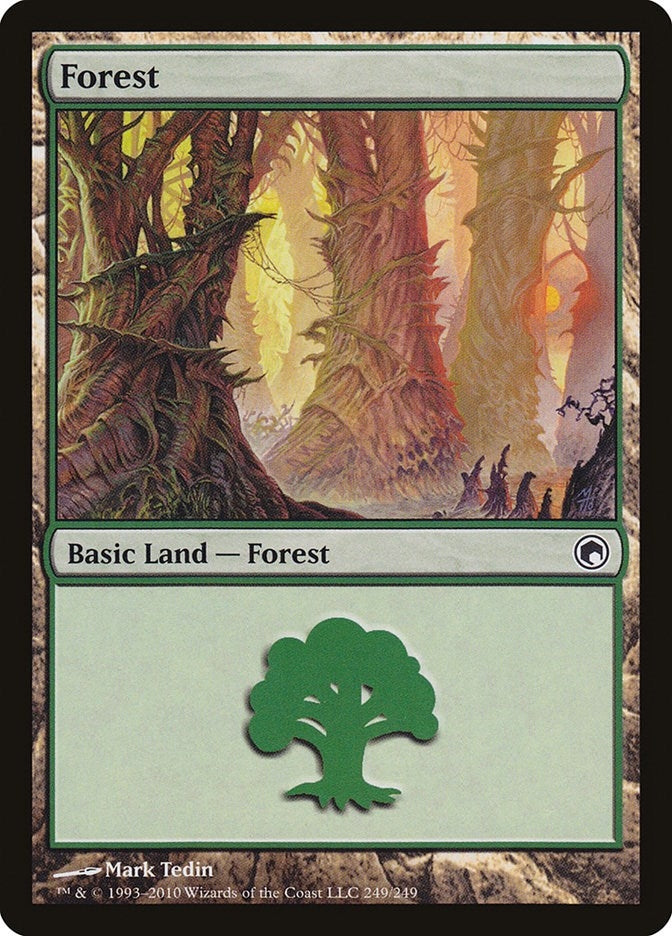 Image for Forest (249) (Scars of Mirrodin) (249) - Magic: The Gathering