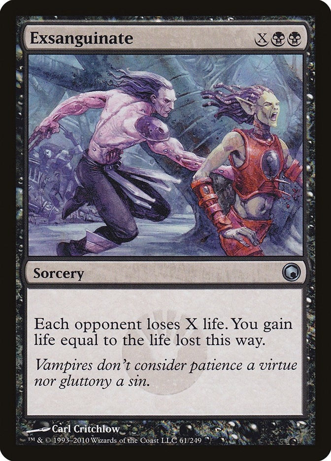 Image for Exsanguinate (Scars of Mirrodin) (61) - Magic: The Gathering
