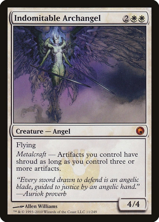 Image for Indomitable Archangel (Scars of Mirrodin) (11) - Magic: The Gathering