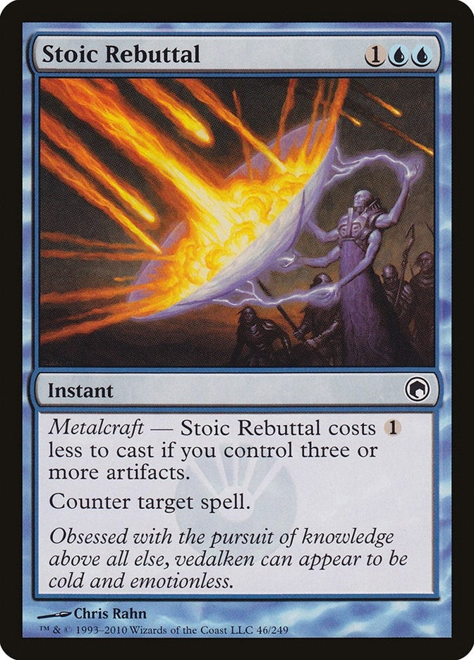 Image for Stoic Rebuttal (Scars of Mirrodin) (46) - Magic: The Gathering