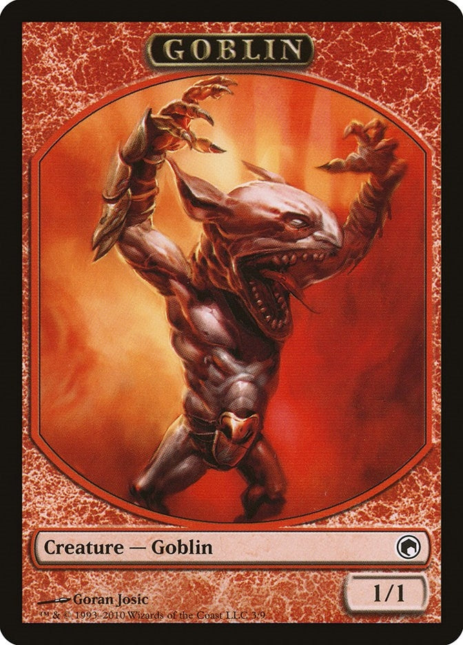 Image for Goblin Token (Scars of Mirrodin) (3) - Magic: The Gathering