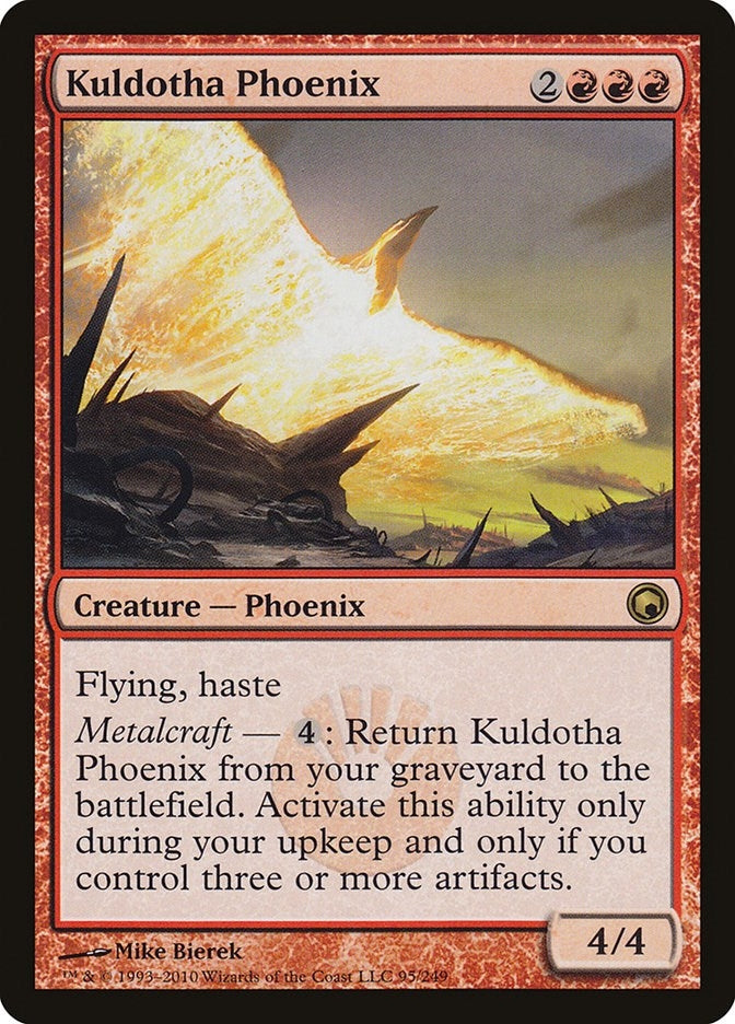Image for Kuldotha Phoenix (Scars of Mirrodin) (95) - Magic: The Gathering