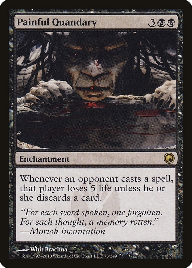 Image for Painful Quandary (Scars of Mirrodin) (73) - Magic: The Gathering