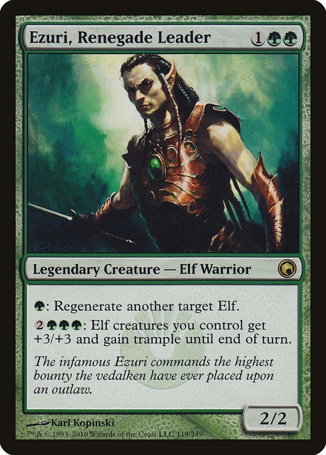 Image for Ezuri, Renegade Leader (Scars of Mirrodin) (119) - Magic: The Gathering