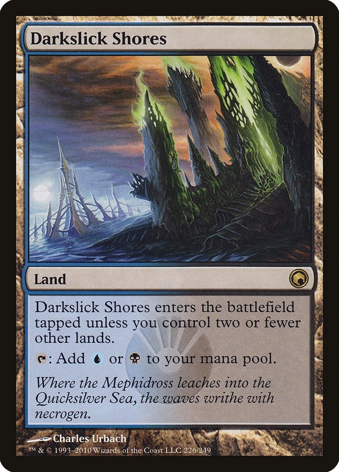 Image for Darkslick Shores (Scars of Mirrodin) (226) - Magic: The Gathering