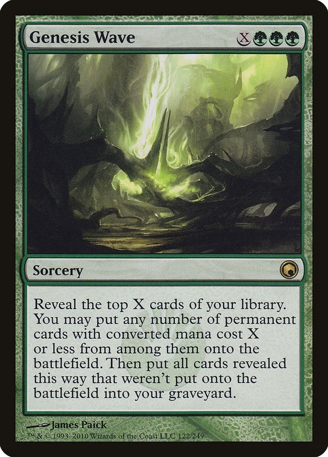 Image for Genesis Wave (Scars of Mirrodin) (122) - Magic: The Gathering