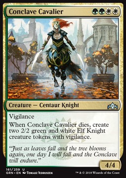 Conclave Cavalier - Guilds of Ravnica (Uncommon) [GRN-161]
