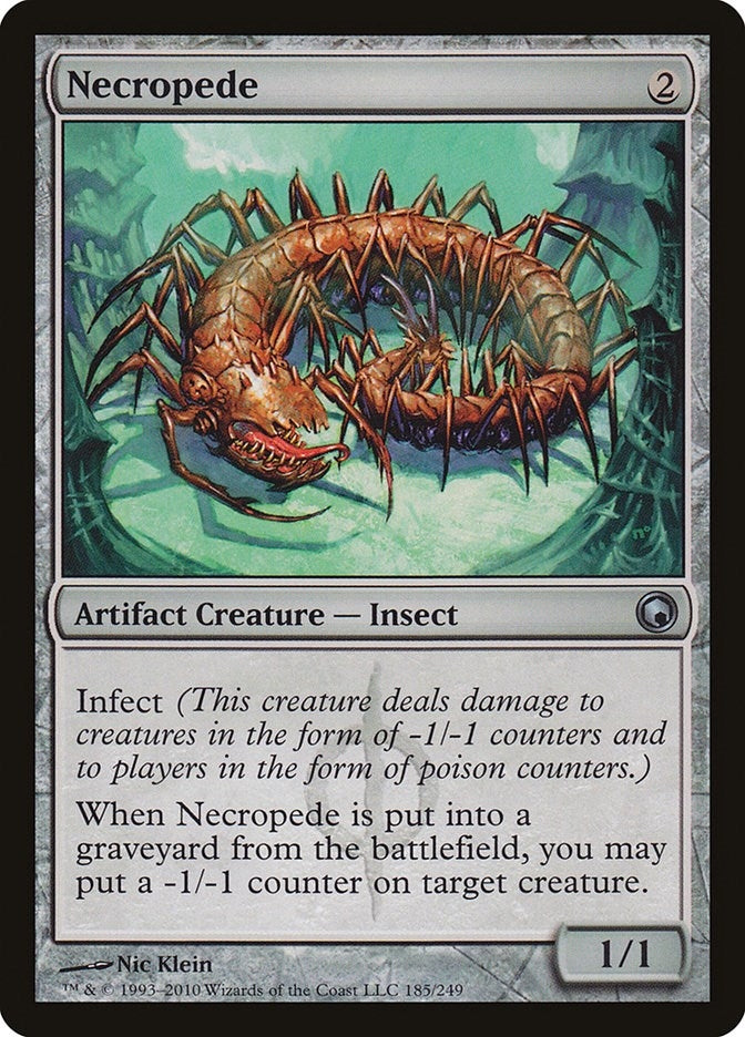 Image for Necropede (Scars of Mirrodin) (185) - Magic: The Gathering