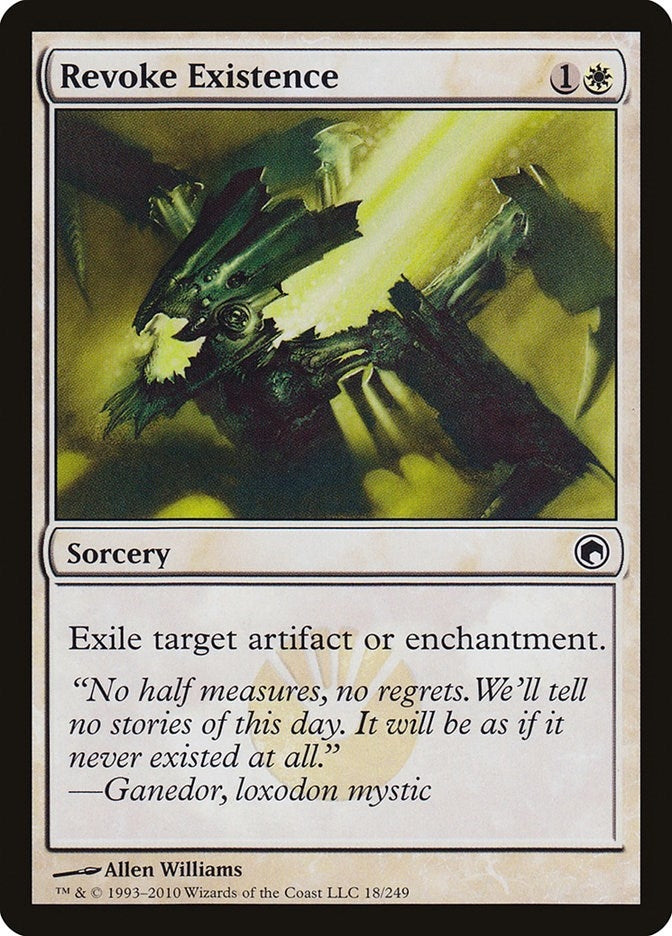 Image for Revoke Existence (Scars of Mirrodin) (18) - Magic: The Gathering