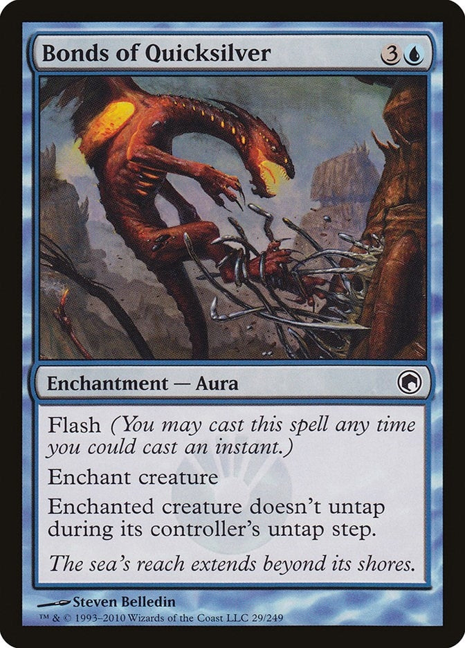 Image for Bonds of Quicksilver (Scars of Mirrodin) (29) - Magic: The Gathering