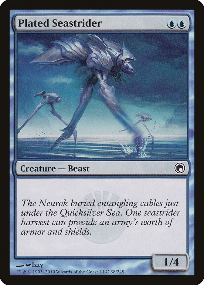 Image for Plated Seastrider (Scars of Mirrodin) (38) - Magic: The Gathering