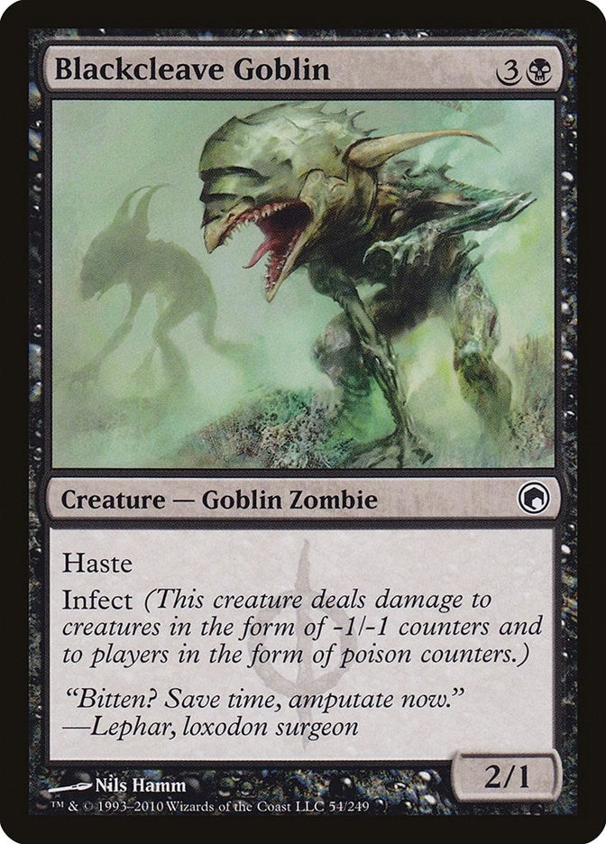 Image for Blackcleave Goblin (Scars of Mirrodin) (54) - Magic: The Gathering