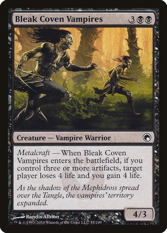 Image for Bleak Coven Vampires (Scars of Mirrodin) (55) - Magic: The Gathering