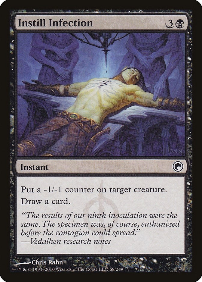 Image for Instill Infection (Scars of Mirrodin) (68) - Magic: The Gathering