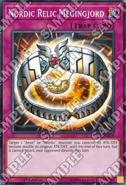 Nordic Relic Megingjord - Legendary Hero Decks (Common) [LEHD-B28]